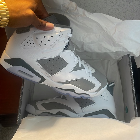 Air Jordan Retro 6 Cool Grey size 10.5 - Picture 2 of 6